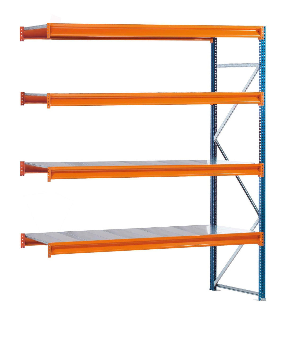 Gara laiduma plaukta papildsekcija Schulte W1 2500 mm x 1785 tērauds-Ergostock