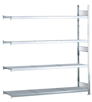 Gara laiduma plaukta papildsekcija Schulte WS2 2500 mm x 2500 tērauds-Ergostock