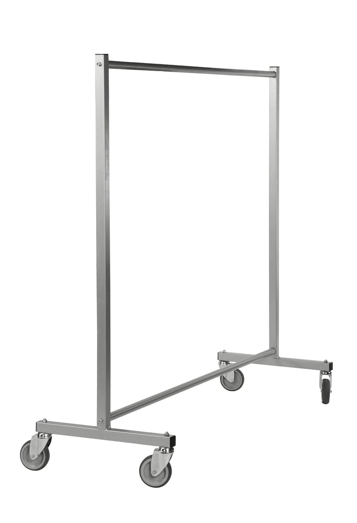 Grīdas drēbju pakaramais uz riteņiem KONGAMEK 1700 x 600mm, 150 kg izturība, ar bremzēm