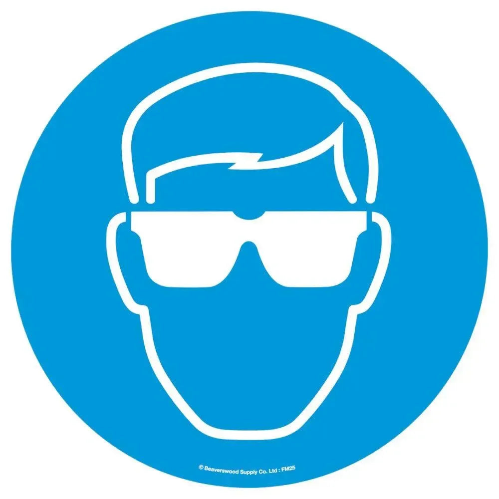 Grīdas marķējums Beaverswood Acu aizsardzība industriālas kvalitātes 430 mm diametrs - Ergostock.lv