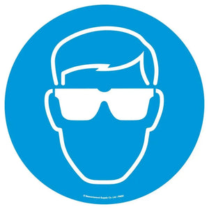 Grīdas marķējums Beaverswood Acu aizsardzība industriālas kvalitātes 430 mm diametrs - Ergostock.lv