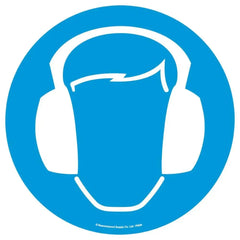 Grīdas marķējums Beaverswood Ausu aizsardzība industriālas kvalitātes 430 mm diametrs - Ergostock.lv