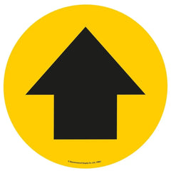 Grīdas marķējums Beaverswood Virziena bulta industriālas kvalitātes 430 mm diametrs - Ergostock.lv