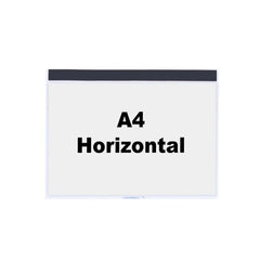 Industriālas izturības Beaverswood dokumentu aizsargkabatas magnētiskas A4 horizontālas 10 gab. - Ergostock.lv