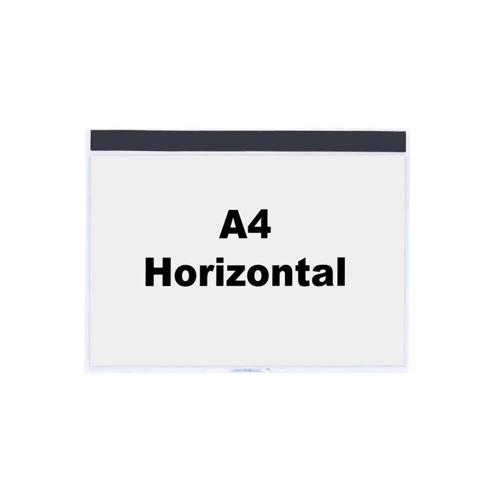 Industriālas izturības Beaverswood dokumentu aizsargkabatas magnētiskas A4 horizontālas 10 gab. - Ergostock.lv