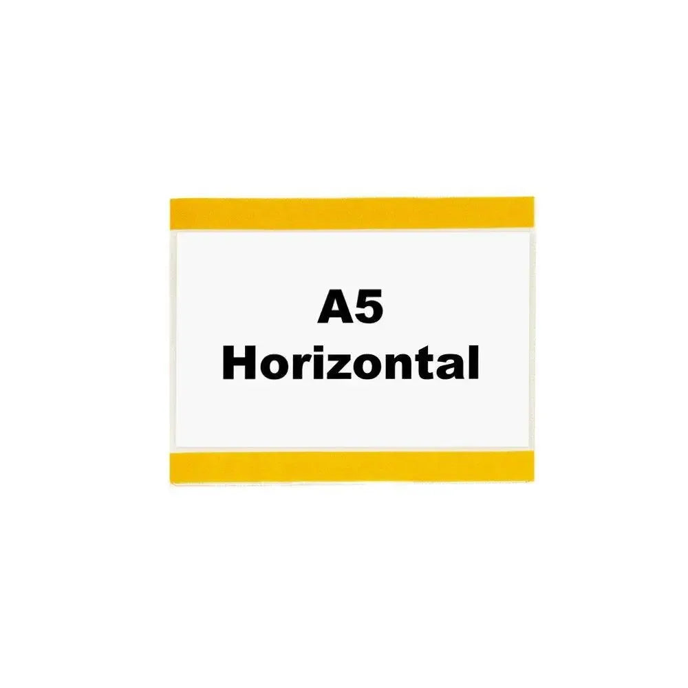 Industriālas izturības Beaverswood dokumentu aizsargkabatas pašlīpošas A5 horizontālas 10 gab.