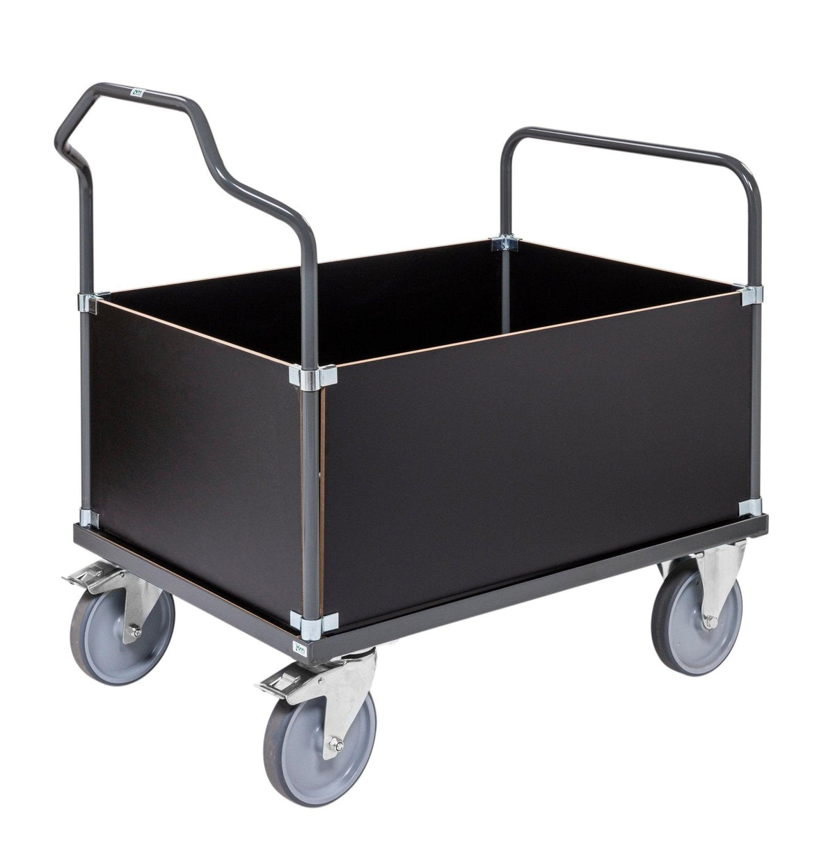 Kastveida ratiņi KONGAMEK 3352HBERGO 1090 x 700mm 500 kg ar bremzēm
