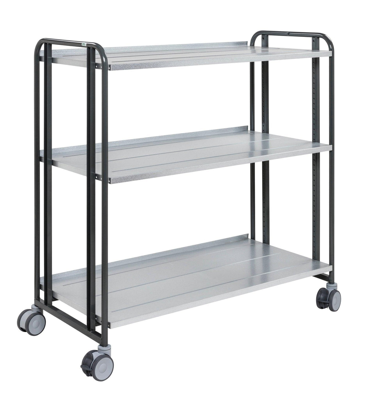 Komplektēšanas ratiņi KONGAMEK 1683LLERGO 1277 x 638mm 250 kg ar bremzēm