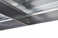 Metāla plaukts Schulte Longspan 180 x 143 x 50 cm 200 kg cinkots-Ergostock