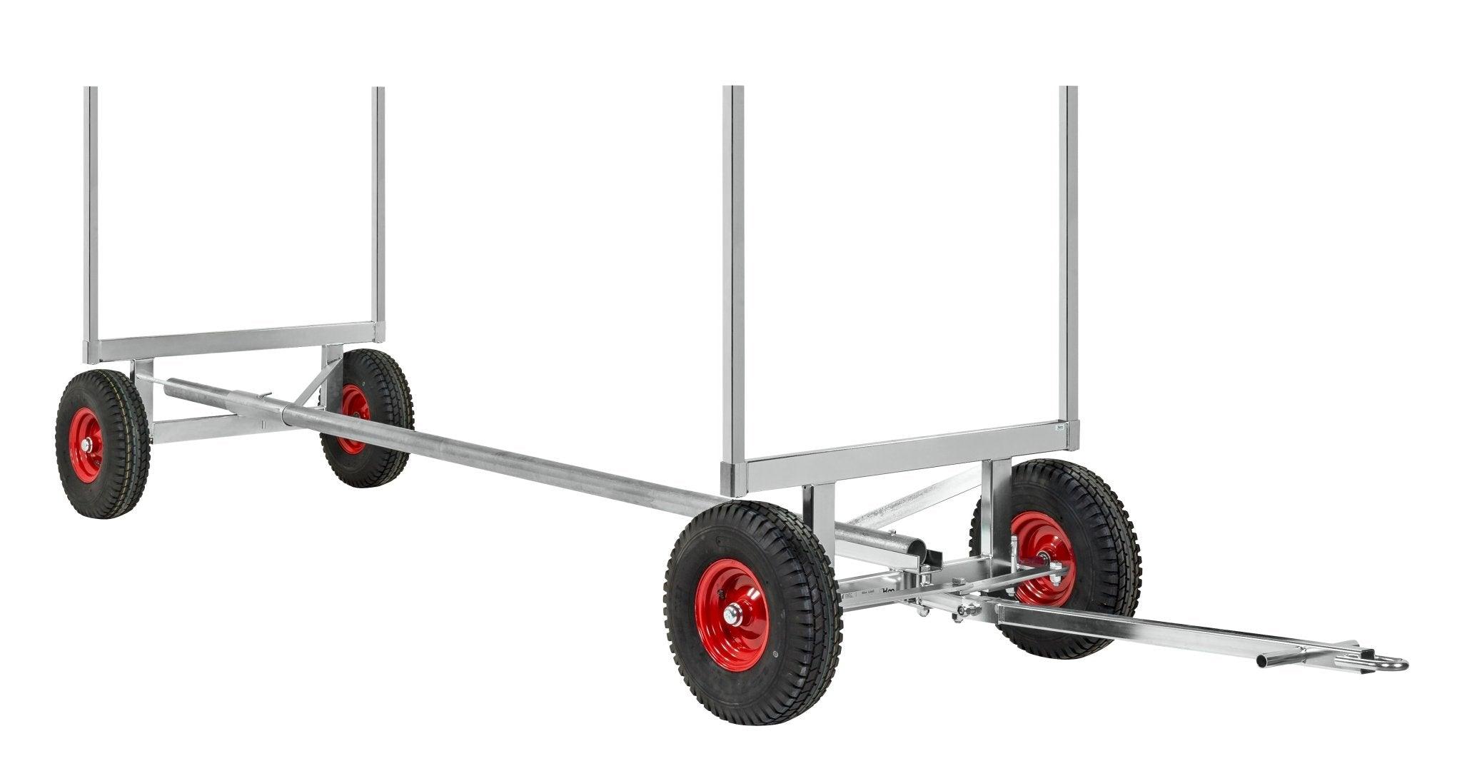 Lielgabarīta preču ratiņi KONGAMEK 125EPF 4000 x 1270mm 3500 kg-Ergostock