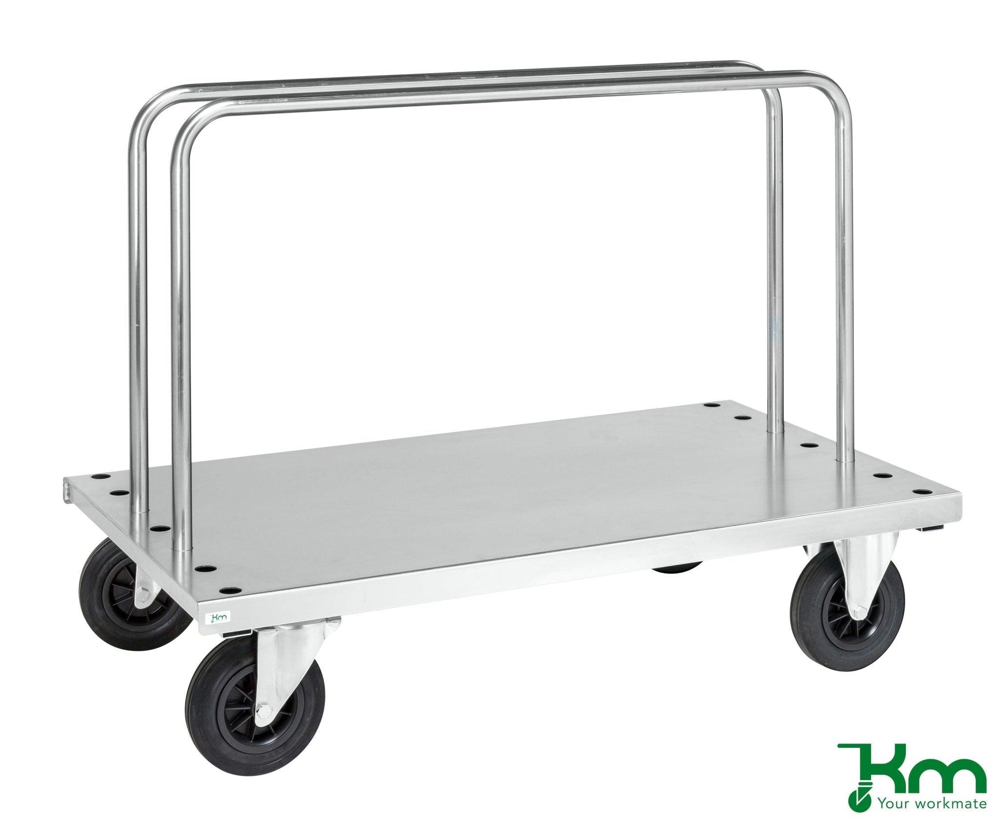 Lokšņu materiālu transportēšanas rati KONGAMEK 439 1250 x 700mm 500 kg-Ergostock