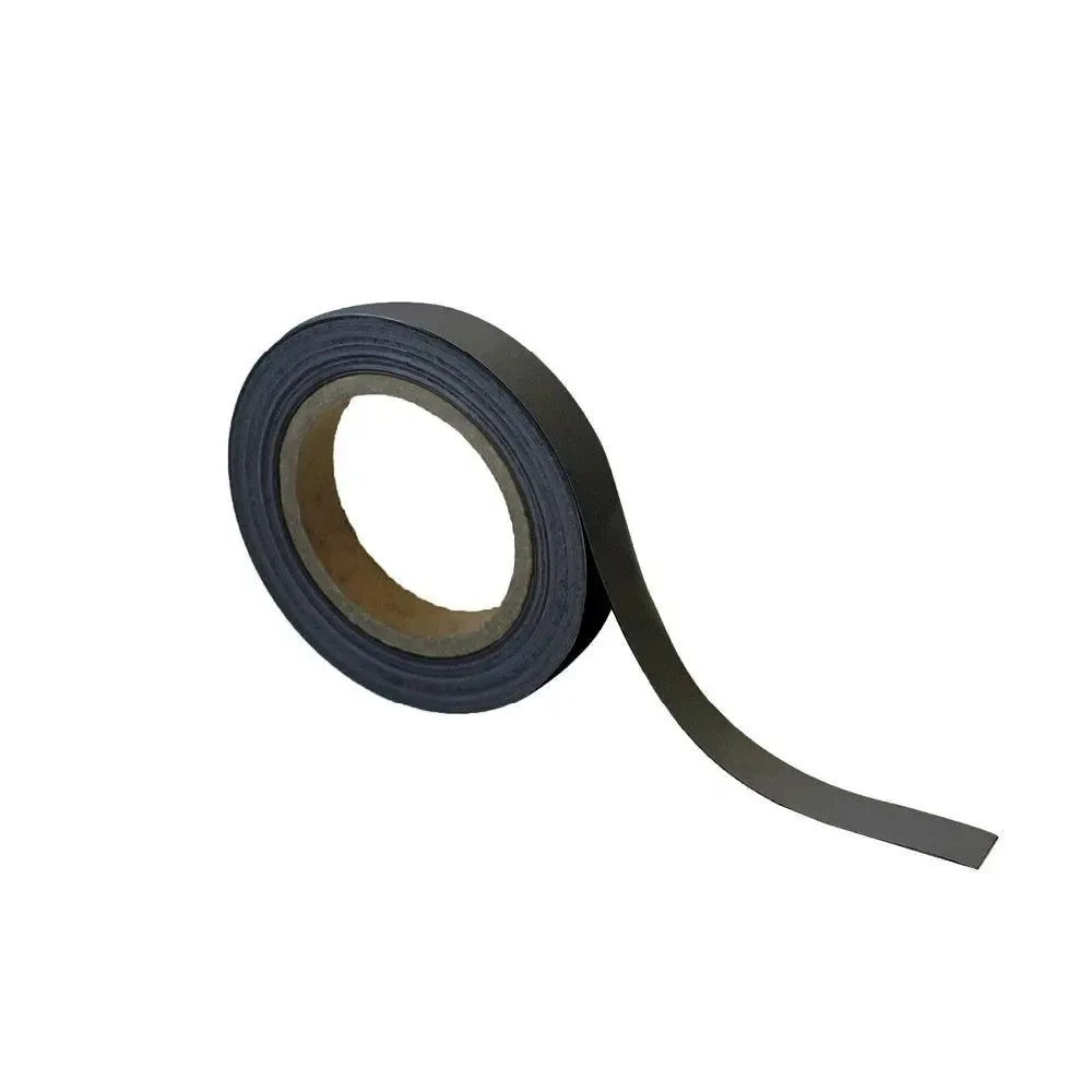 Magnētiska Easy Wipe lente marķēšanai industriālas kvalitātes 20 mm x 10 m melna - Ergostock.lv