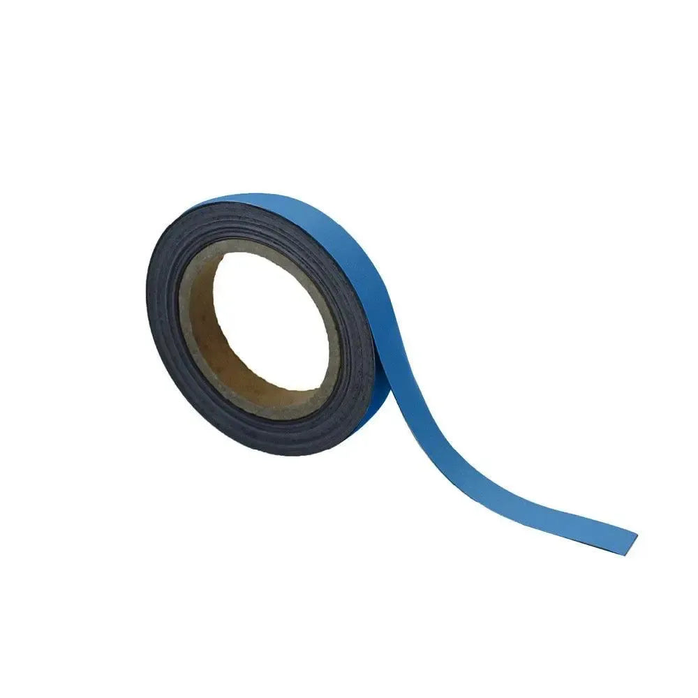 Magnētiska Easy Wipe lente marķēšanai industriālas kvalitātes 20 mm x 10 m zila - Ergostock.lv