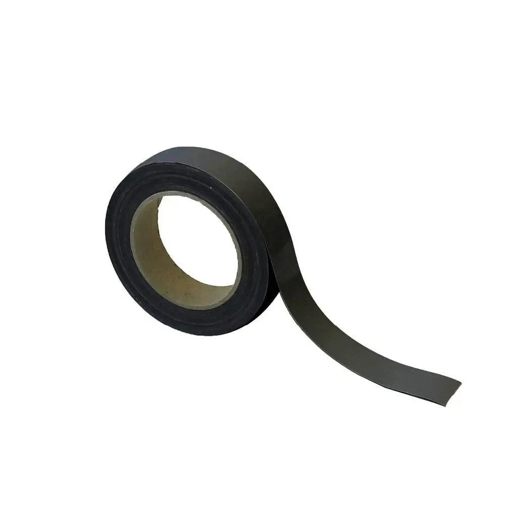 Magnētiska Easy Wipe lente marķēšanai industriālas kvalitātes 30 mm x 10 m melna - Ergostock.lv