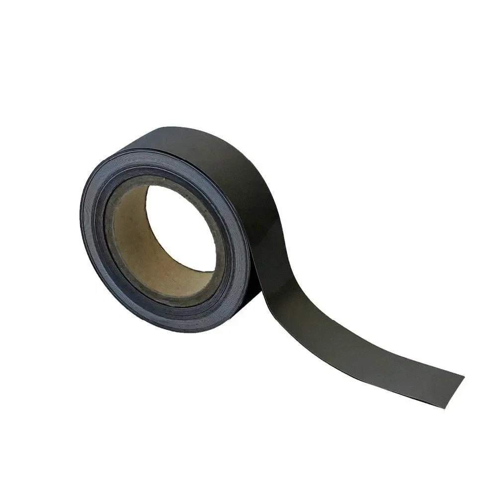 Magnētiska Easy Wipe lente marķēšanai industriālas kvalitātes 40 mm x 10 m melna - Ergostock.lv