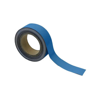 Magnētiska Easy Wipe lente marķēšanai industriālas kvalitātes 40 mm x 10 m zila - Ergostock.lv