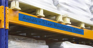 Magnētiska Easy Wipe lente marķēšanai industriālas kvalitātes 40 mm x 10 m zila - Ergostock.lv