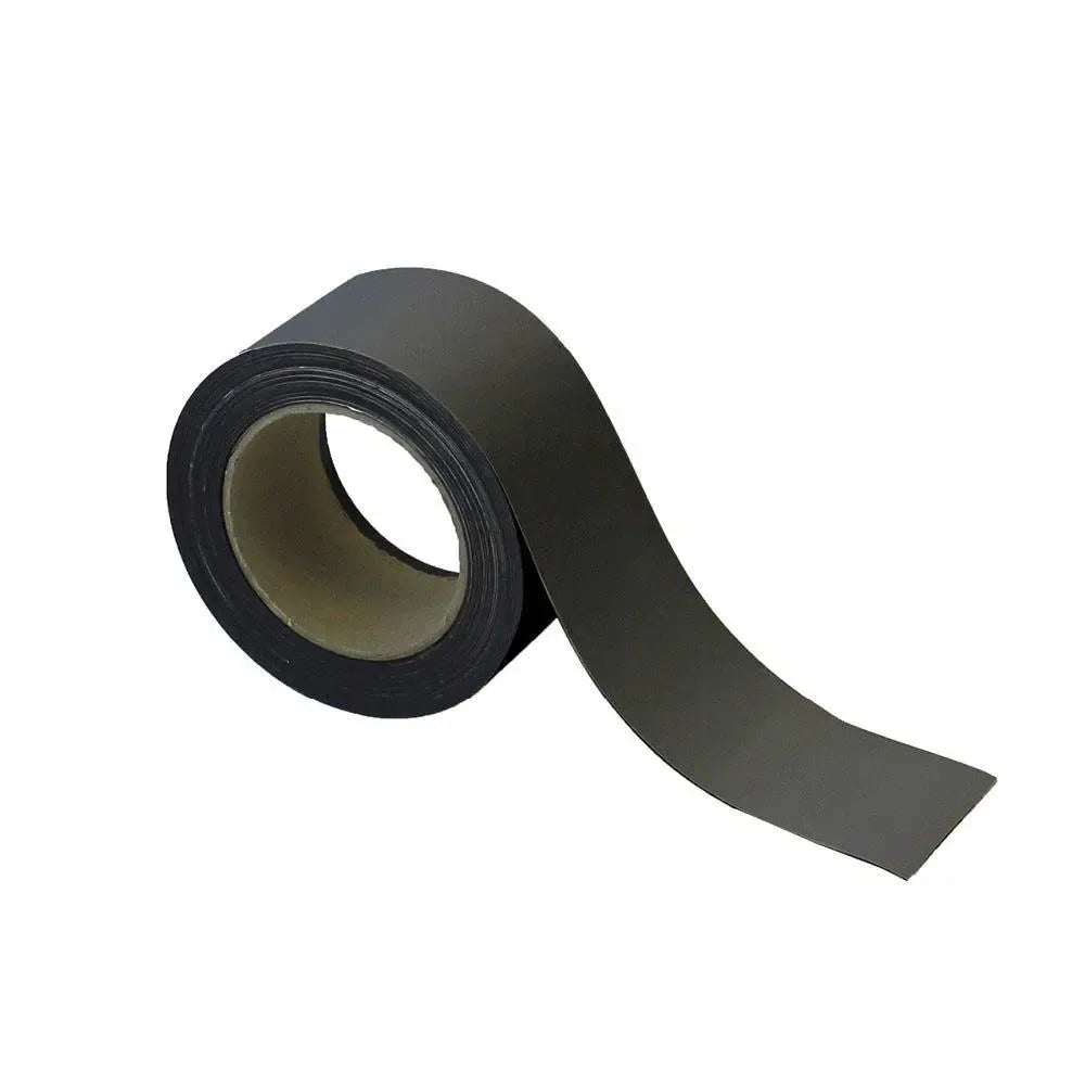 Magnētiska Easy Wipe lente marķēšanai industriālas kvalitātes 60 mm x 10 m melna