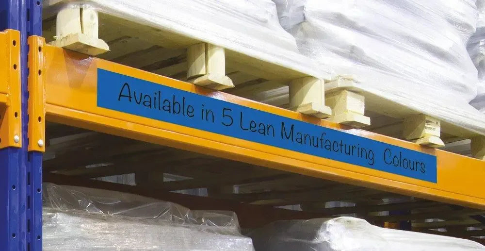 Magnētiska Easy Wipe lente marķēšanai industriālas kvalitātes 60 mm x 10 m zila - Ergostock.lv