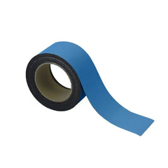 Magnētiska Easy Wipe lente marķēšanai industriālas kvalitātes 60 mm x 10 m zila - Ergostock.lv