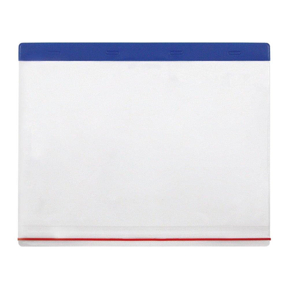 Magnētiskas Toughweather dokumentu kabatas A4 horizontālas 10 gab.-Ergostock