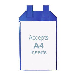 Magnētiskas Wraparound kabatas A4 vertikālas 10 gab-Ergostock