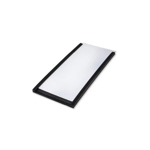 Magnētiski marķējuma turētāji Beaverswood industriālas kvalitātes 40 x 80 mm 100 gab - Ergostock.lv