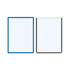 Magnētiski marķējumu turētāji Frames4Docs A3 10 gab zili - Ergostock.lv