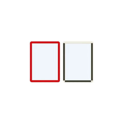 Magnētiski marķējumu turētāji Frames4Docs A5 10 gab sarkani - Ergostock.lv