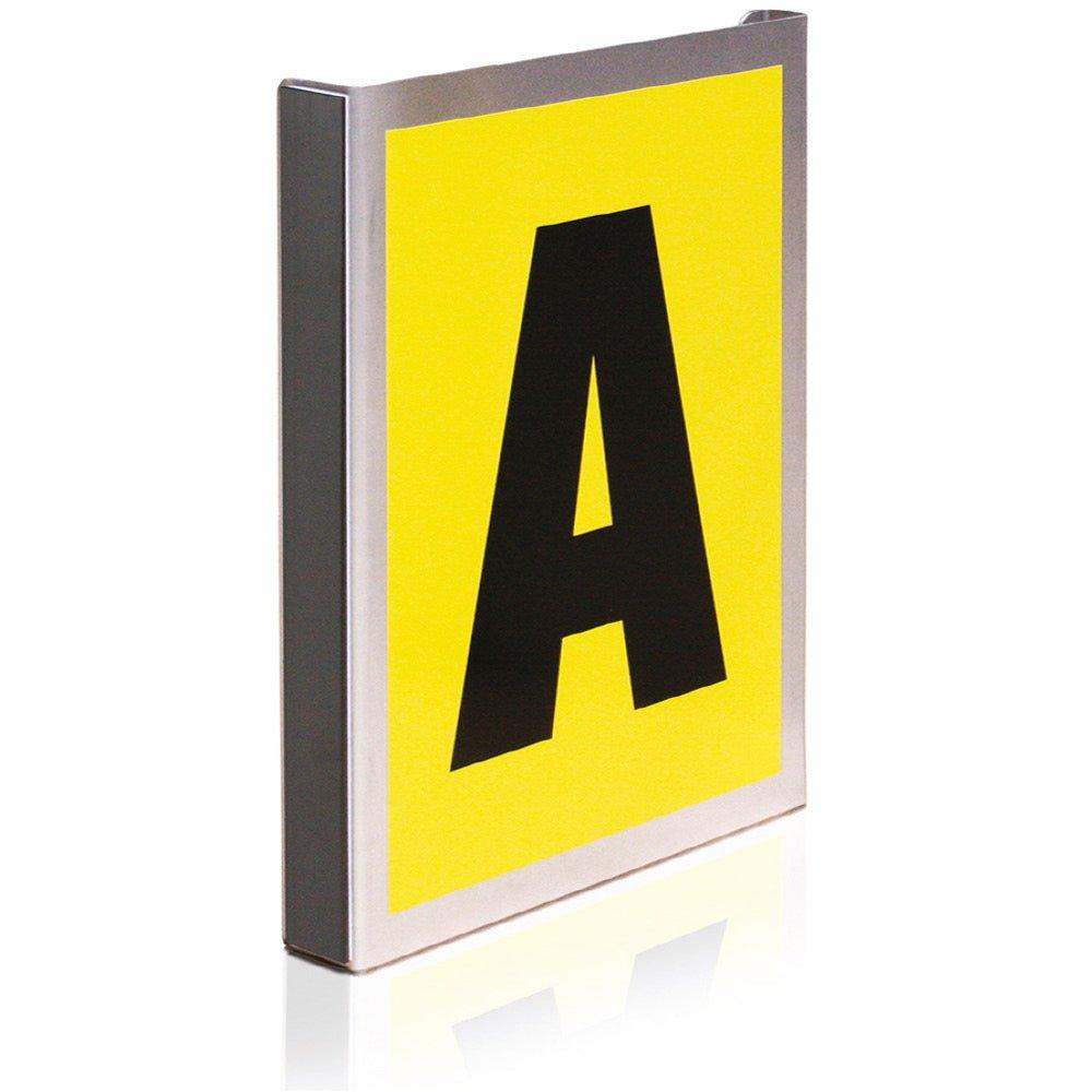 Magnētisks noliktavas eju marķētājs Beaverswood 260 x 167 mm vienam simbolam-Ergostock