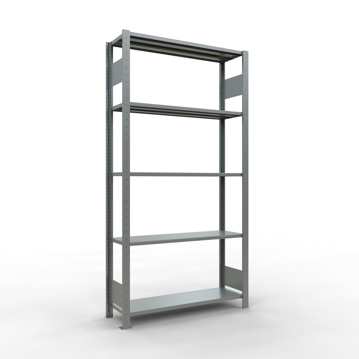 Metāla plaukts Schulte Multiplus 2000 mm x1000 mm divpusējs plug in-Ergostock