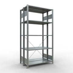 Metāla plaukts Schulte Multiplus 2000 mm x1000 mm plug in x2-Ergostock