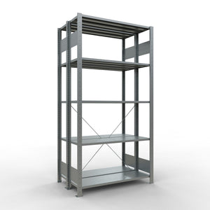 Metāla plaukts Schulte Multiplus 2000 mm x1000 mm plug in x2-Ergostock