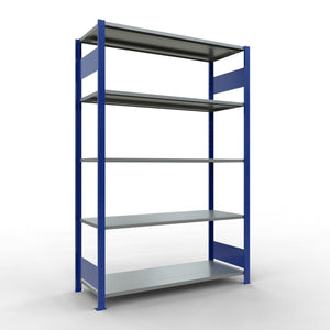 Metāla plaukts Schulte Multiplus 2000 mm x1300 mm divpusējs plug in-Ergostock