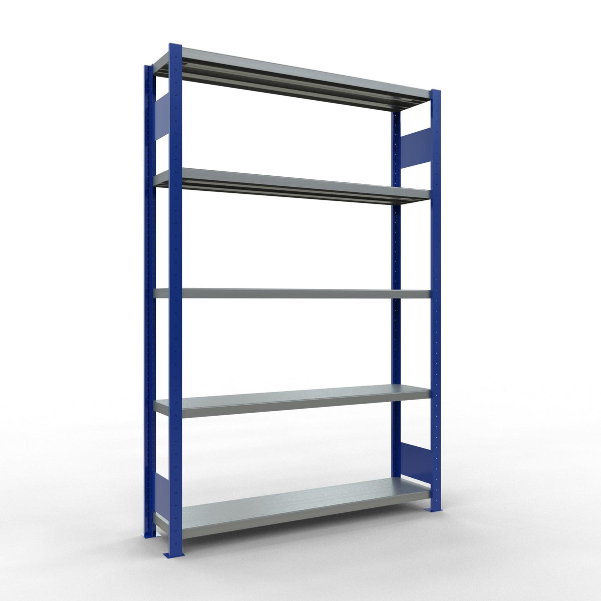 Metāla plaukts Schulte Multiplus 2000 mm x1300 mm divpusējs plug in-Ergostock