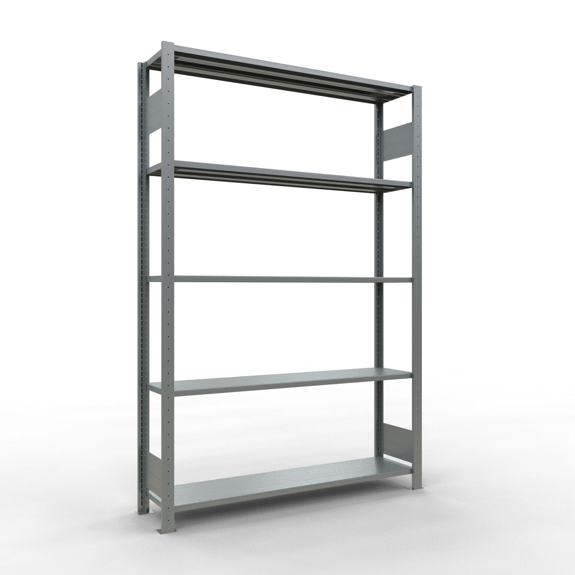 Metāla plaukts Schulte Multiplus 2000 mm x1300 mm divpusējs plug in-Ergostock