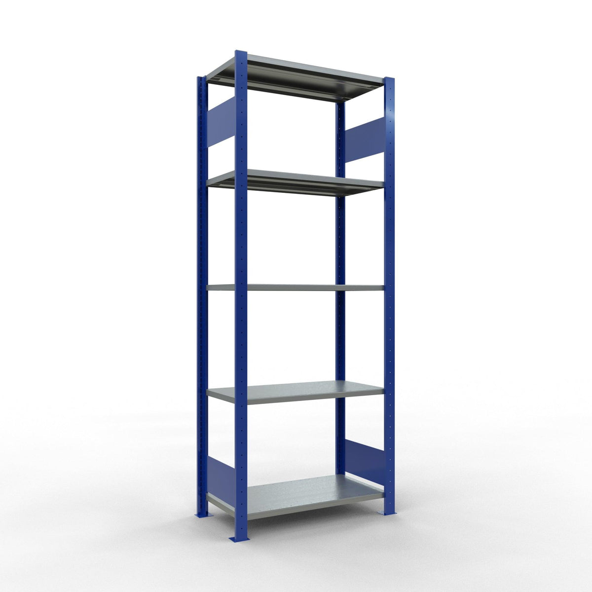 Metāla plaukts Schulte Multiplus 2000 mm x750 mm divpusējs plug in-Ergostock