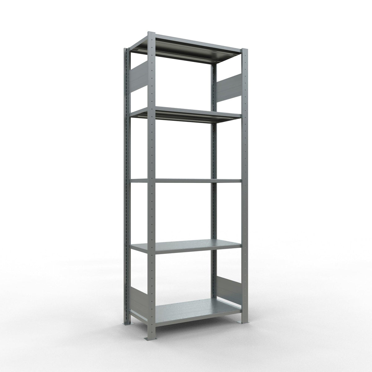 Metāla plaukts Schulte Multiplus 2000 mm x750 mm divpusējs plug in-Ergostock