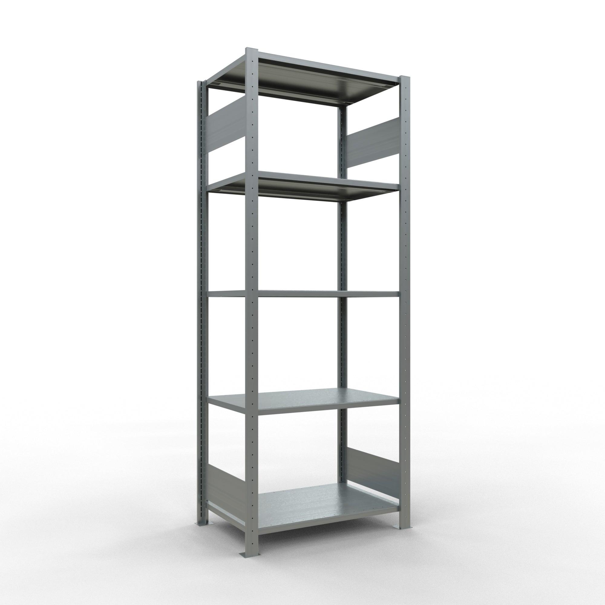 Metāla plaukts Schulte Multiplus 2000 mm x750 mm divpusējs plug in-Ergostock