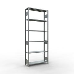 Metāla plaukts Schulte Multiplus 2500 mm x1000 mm divpusējs plug in-Ergostock