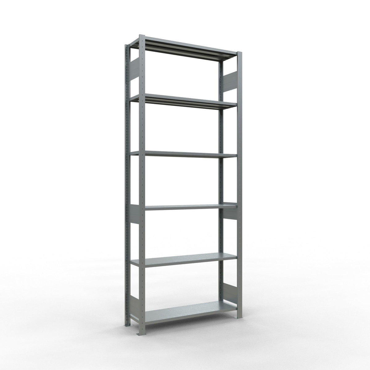 Metāla plaukts Schulte Multiplus 2500 mm x1000 mm divpusējs plug in-Ergostock