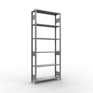 Metāla plaukts Schulte Multiplus 2500 mm x1000 mm divpusējs plug in-Ergostock