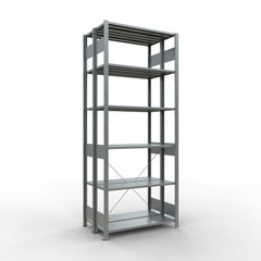 Metāla plaukts Schulte Multiplus 2500 mm x1000 mm plug in x2-Ergostock