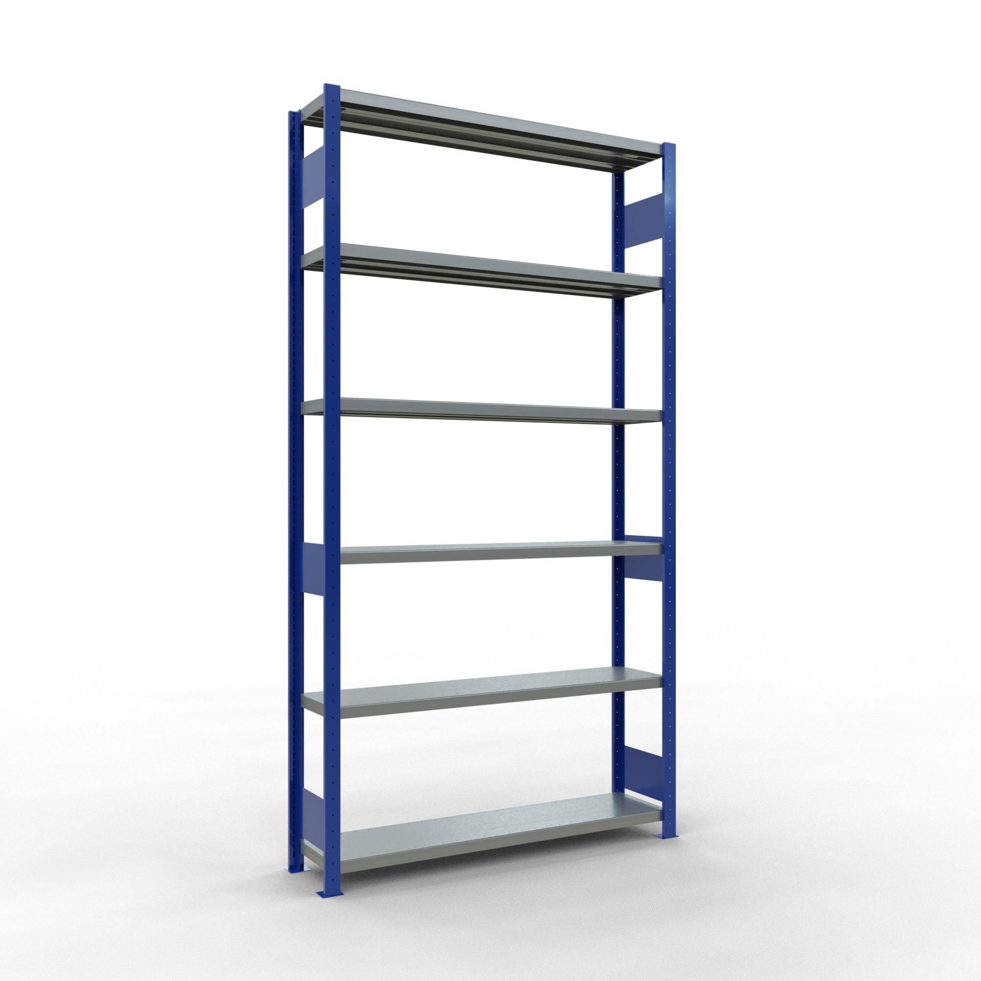 Metāla plaukts Schulte Multiplus 2500 mm x1300 mm divpusējs plug in-Ergostock