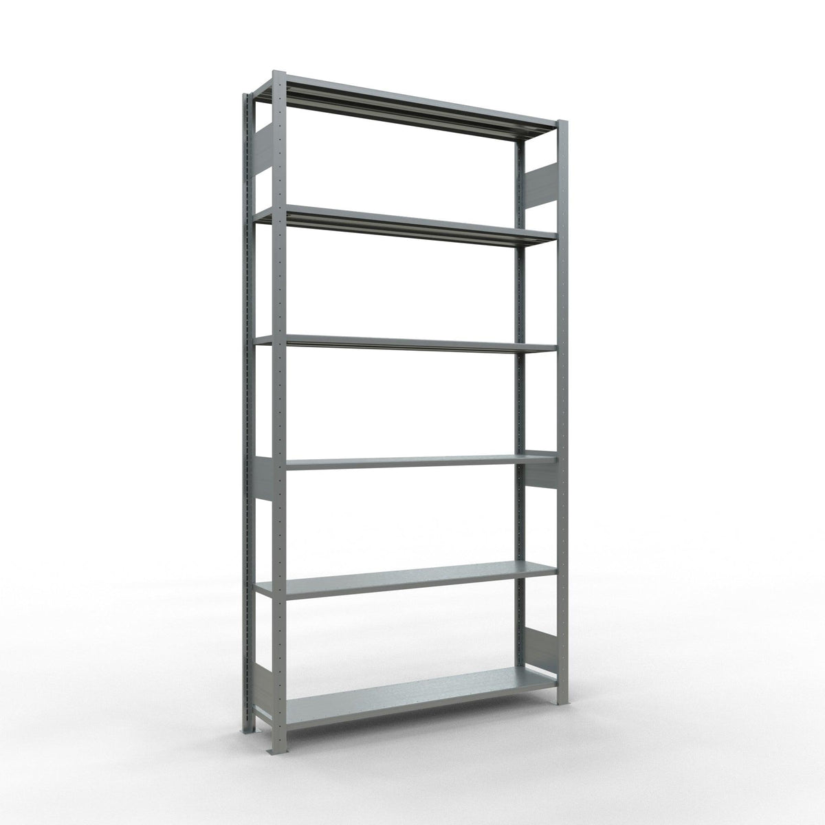 Metāla plaukts Schulte Multiplus 2500 mm x1300 mm divpusējs plug in-Ergostock