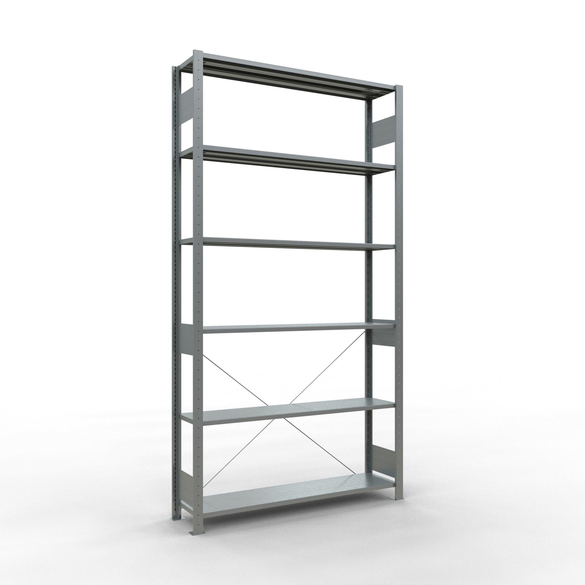 Metāla plaukts Schulte Multiplus 2500 mm x1300 mm plug in-Ergostock