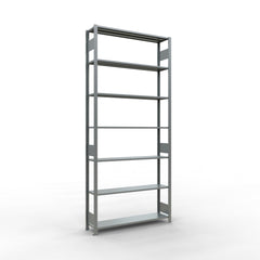 Metāla plaukts Schulte Multiplus 3000 mm x1300 mm divpusējs plug in-Ergostock