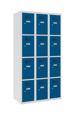 Metāla skapis Classic 3R 12 nodalījumi-Ergostock