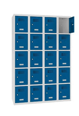 Metāla skapis Classic 4R 20 nodalījumi-Ergostock