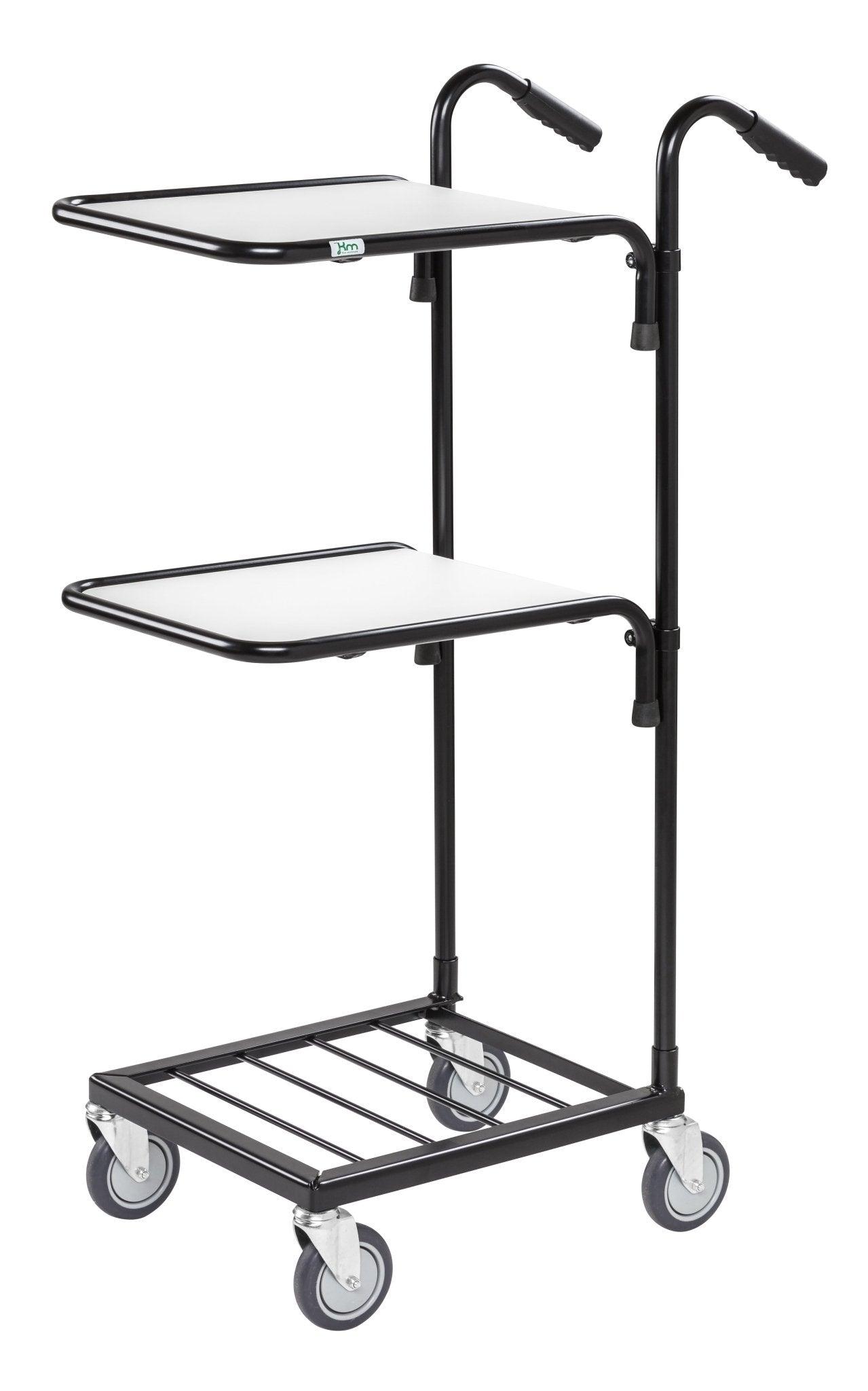 Mini ratiņi KONGAMEK 153HHBS 660 x 385mm 35 kg ar bremzēm-Ergostock